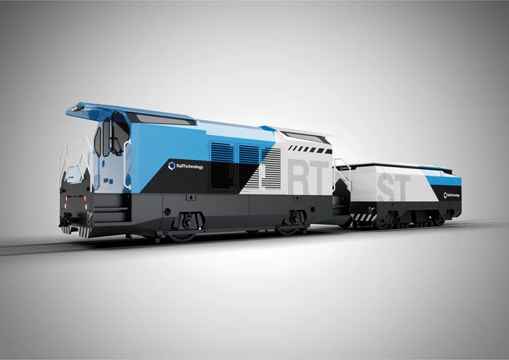RailTechnology - ST Rail Grinding Train - Lukáš Taneček Design